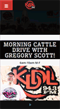 Mobile Screenshot of cattlecountryradio.com